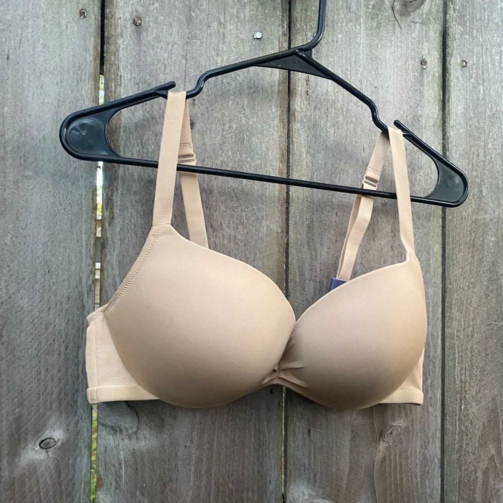 Cacique Lane Bryant NWT Max Boost Plunge Bra Size 36D - Picture 3 of 7